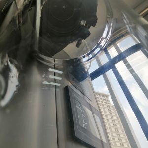 Buồng sấy của máy sấy phun YC-015 pilotech
