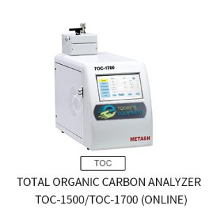 Máy phân tích tổng hàm lượng các bon hữu cơ trong nước - TOC Metash