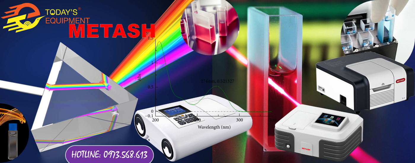 Máy quang phổ UV-Vis METASH-cong ty thietbingaynay